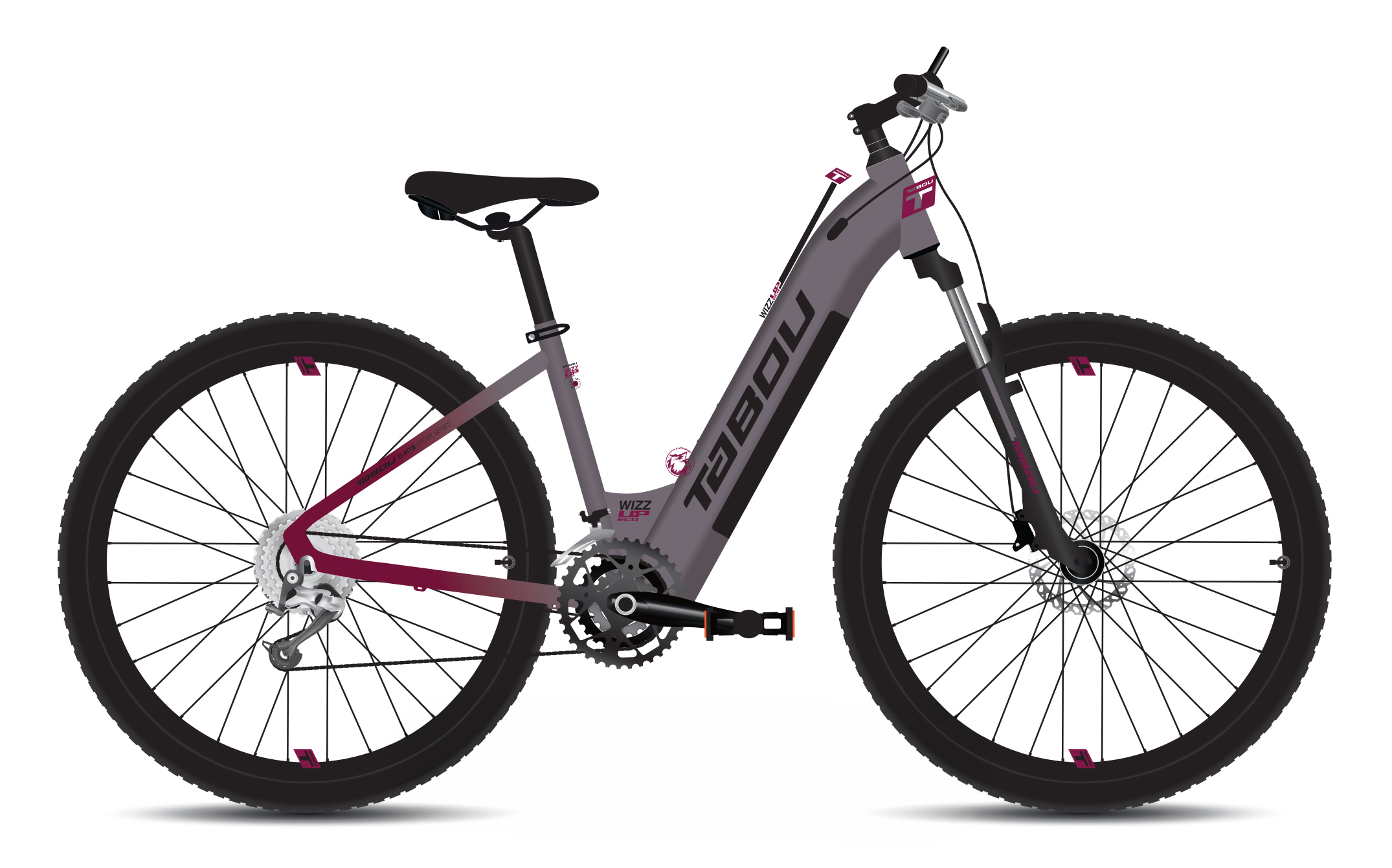 Rower elektryczny TABOU WIZZ UP ECO