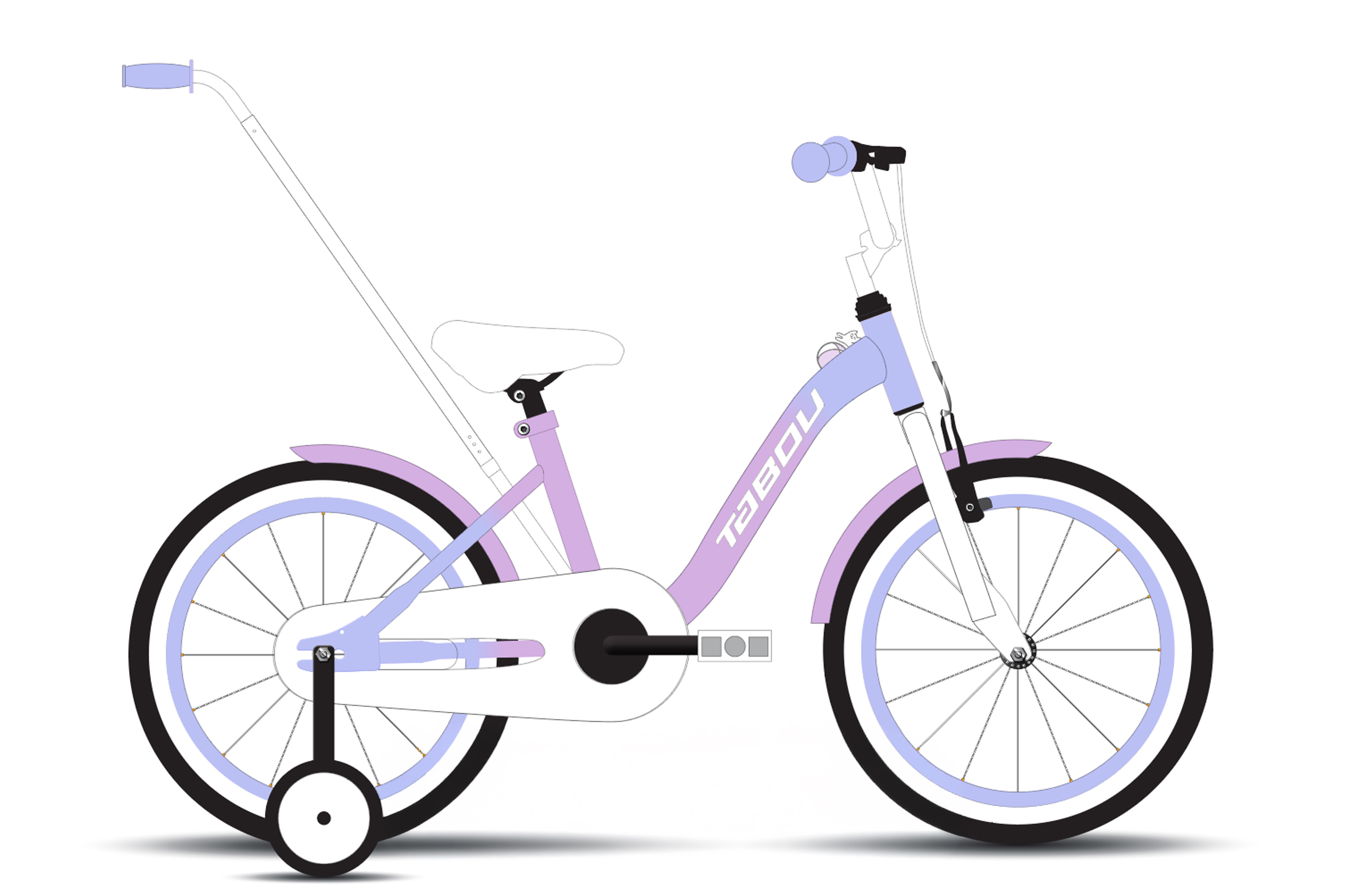 Rower dziecięcy TABOU MISS ALU