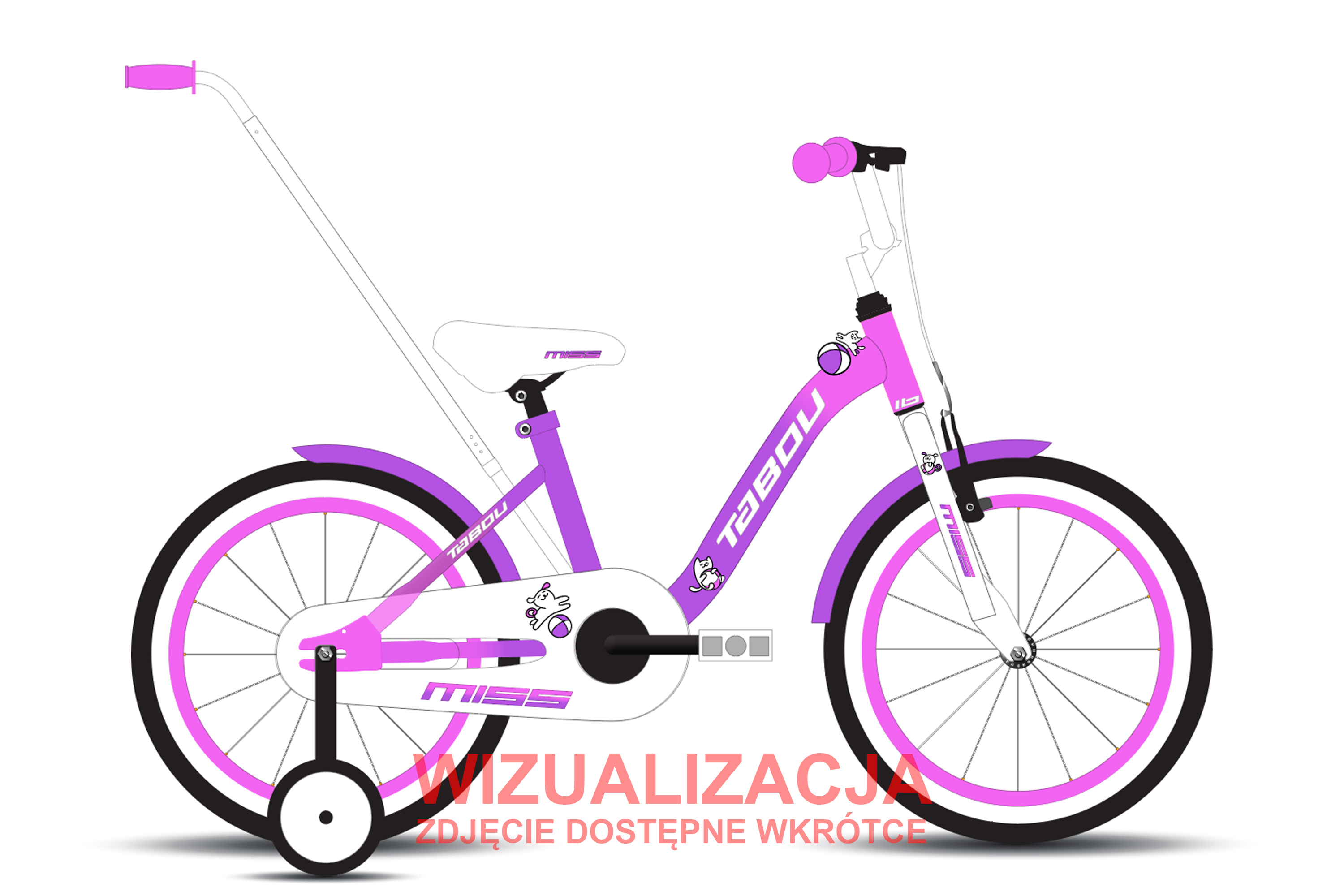 Rower dziecięcy TABOU MISS ALU