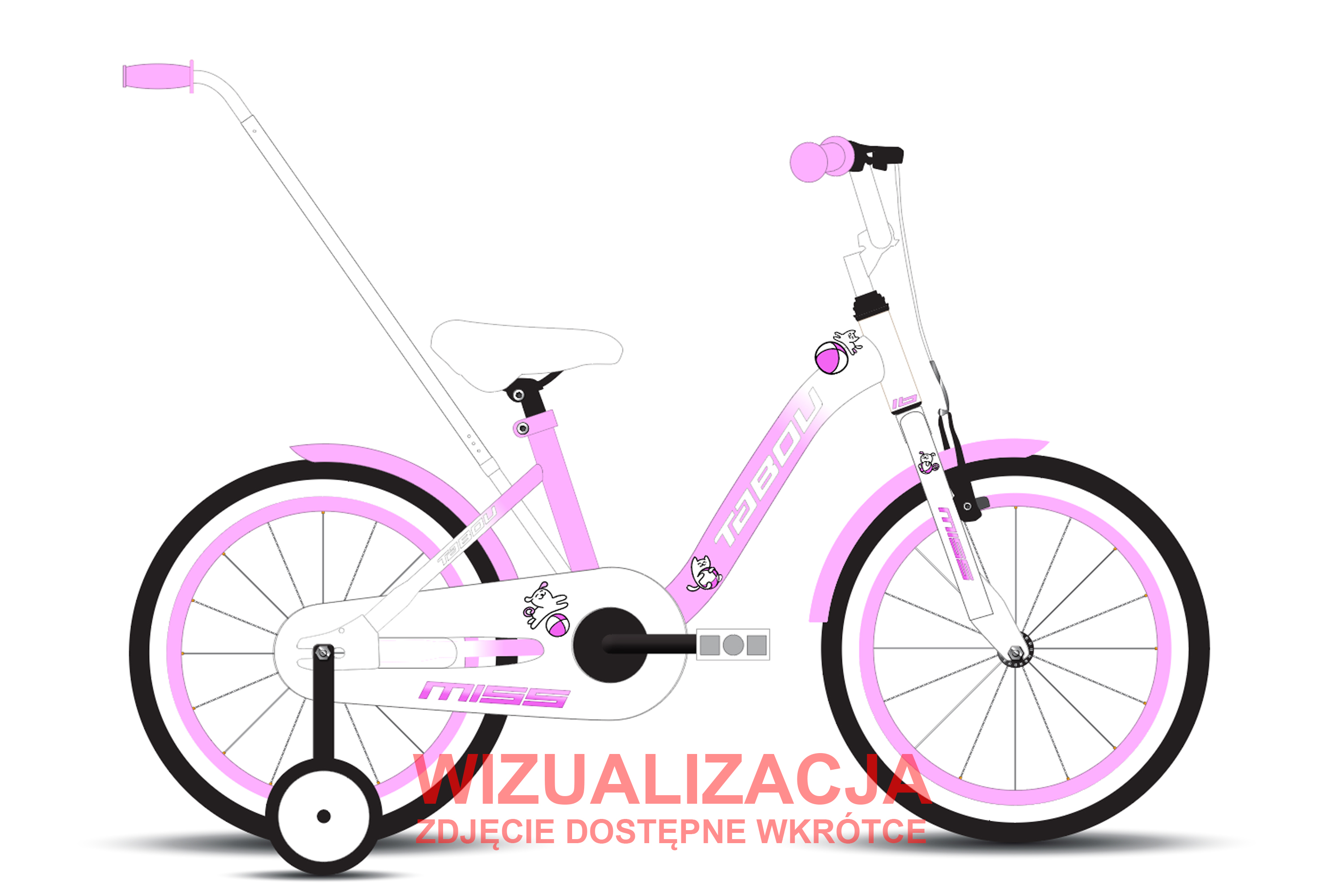 Rower dziecięcy TABOU MISS